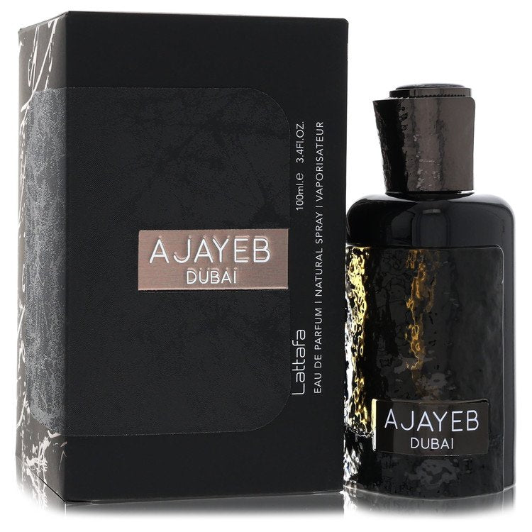 Lattafa Ajayeb Dubai By Lattafa Eau De Parfum Spray (Unisex) 3.4 Oz (Men) - Rochan Shop