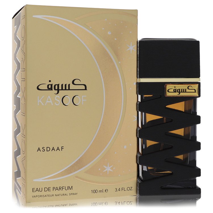 Lattafa Asdaaf Kasoof Black Extract Eau De Parfum Spray (Unisex) By Lattafa (Men) - Rochan Shop