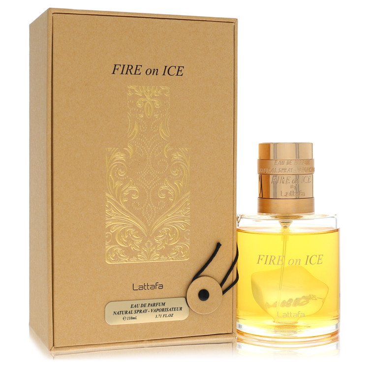 Lattafa Fire On Ice By Lattafa Eau De Parfum Spray (Unisex) 3.7 Oz (Men) - Rochan Shop