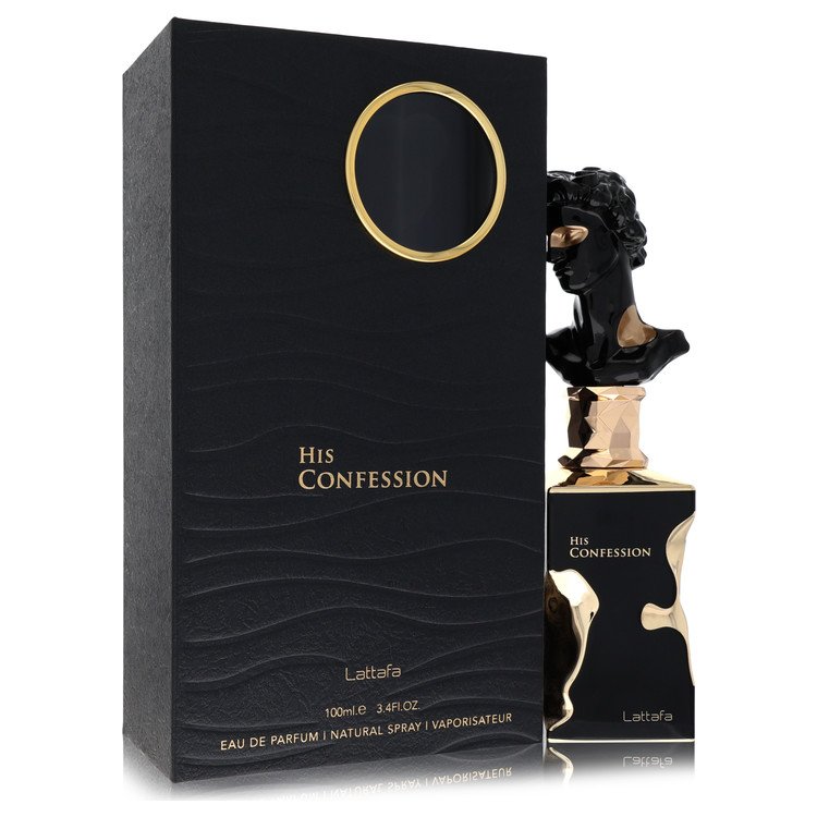 Lattafa His Confession By Lattafa Eau De Parfum Spray 3.4 Oz (Men) - Rochan Shop