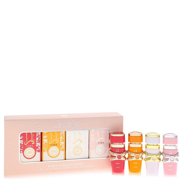 Lattafa Yara By Lattafa Gift Set Mini Edp Collection Set Contains Yara Candy, Yara Tous, Yara Moi, Yara All Sized 0.16 Oz Edp (Women) - Rochan Shop