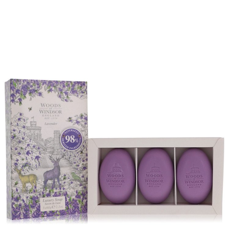 Lavender Fine English Soap By Woods Of Windsor (Women) - Rochan Shop