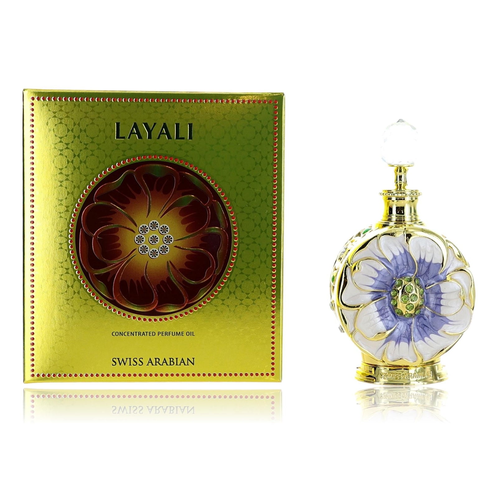 Layali By Swiss Arabian, 0.5 Oz Concentrated Perfume Oil For Women - Rochan Shop