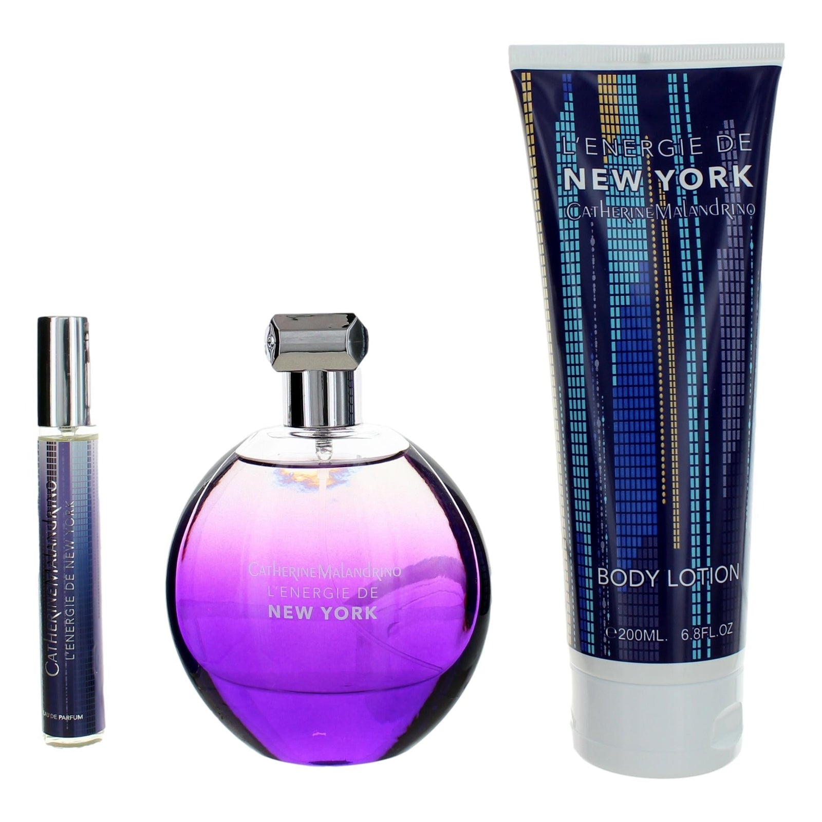 L'energie De New York By Catherine Malandrino, 3 Piece Gift Set Women - Rochan Shop