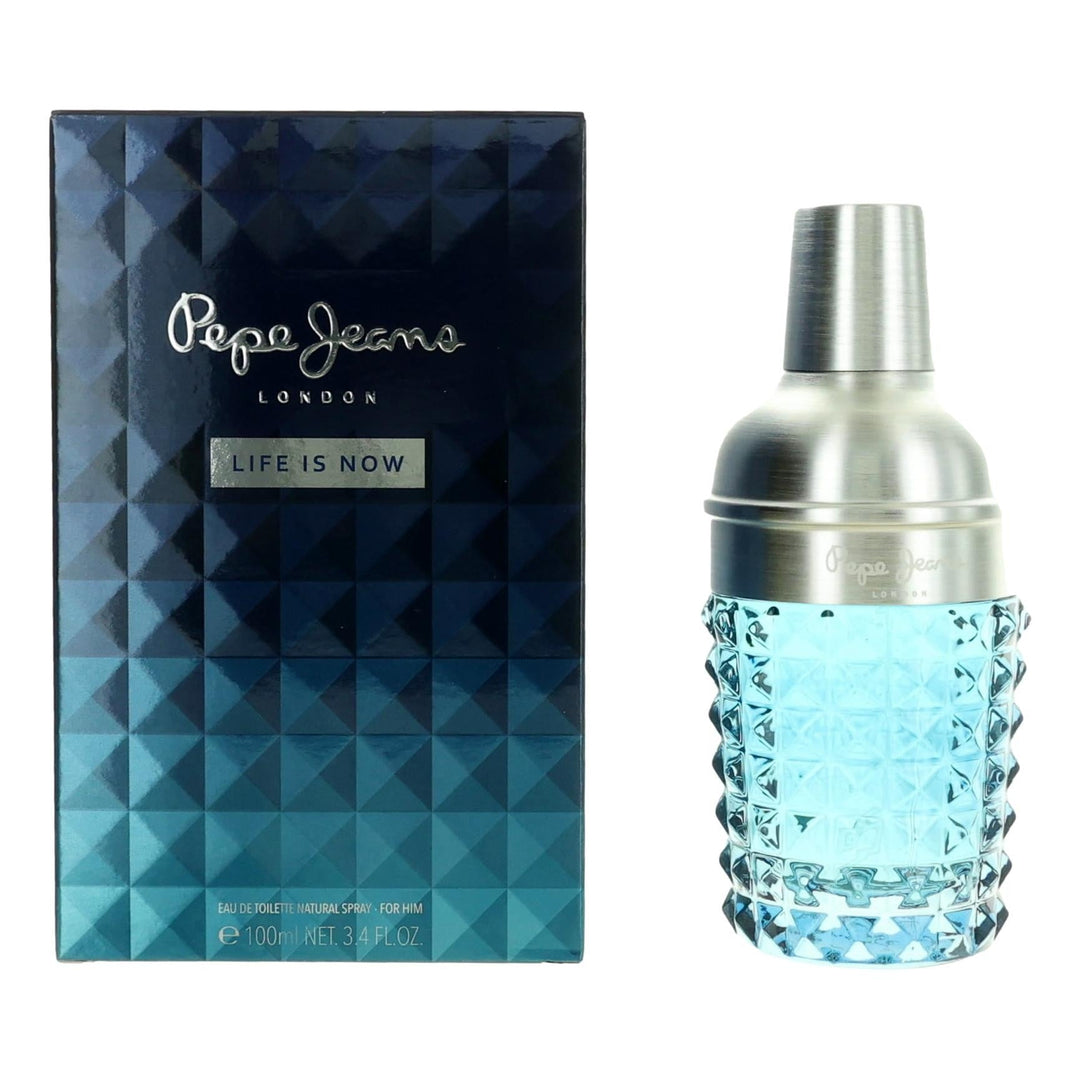 Life Is Now By Pepe Jeans London, 3.4 Oz Edt Spray For Men - Rochan Shop