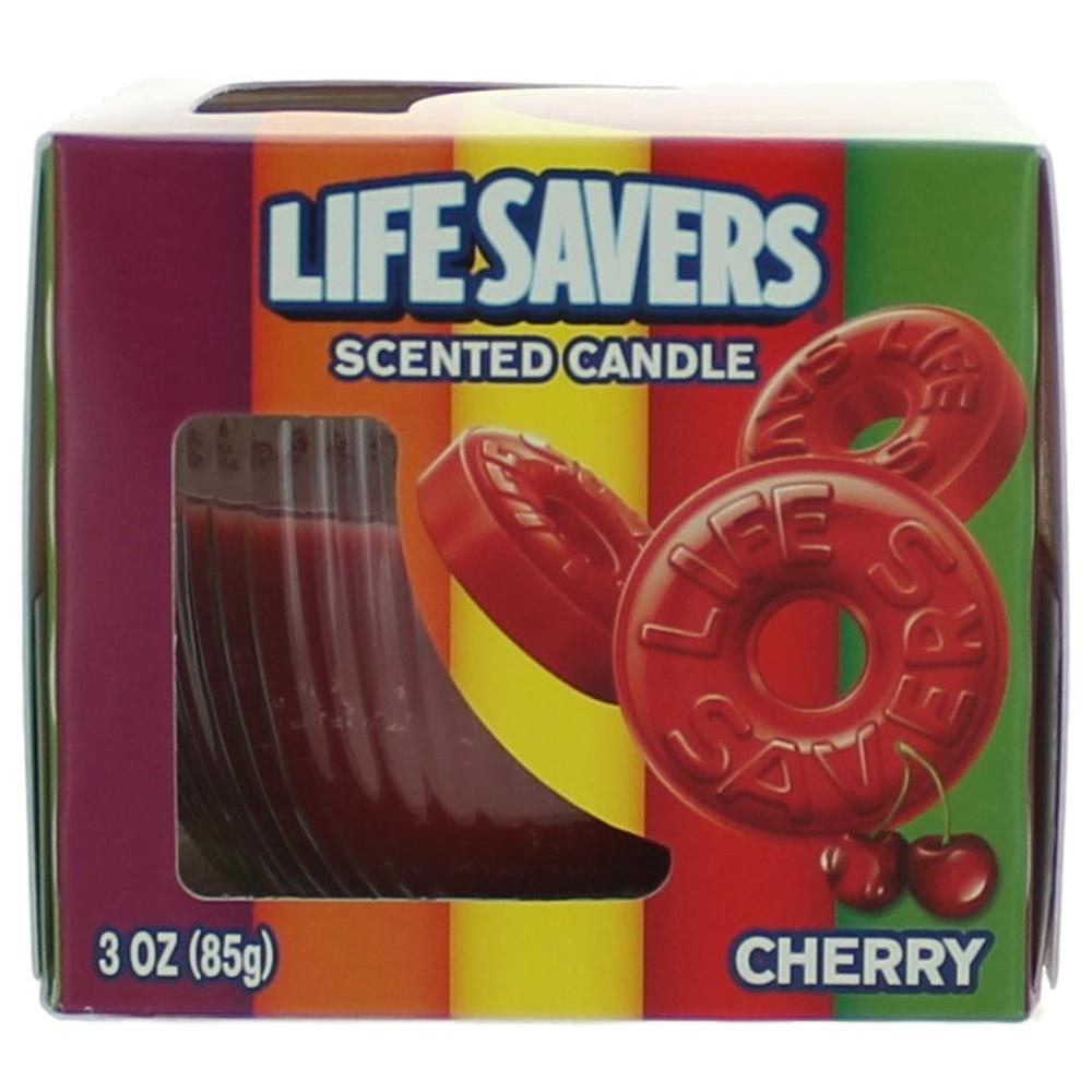 Life Savers Scented Candle 3 Oz Jar Cherry - Rochan Shop