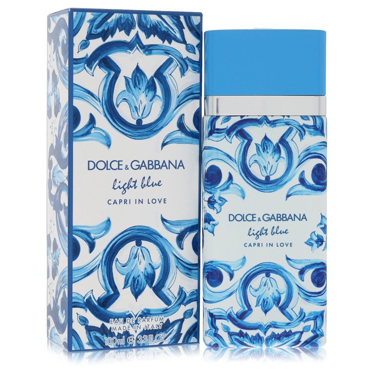 Light Blue Capri In Love By Dolce & Gabbana Eau De Parfum Spray 3.3 Oz (Women) - Rochan Shop