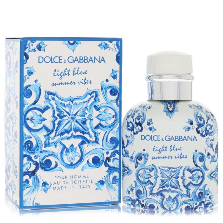 Light Blue Summer Vibes By Dolce & Gabbana Eau De Toilette Spray 2.5 Oz (Men) - Rochan Shop