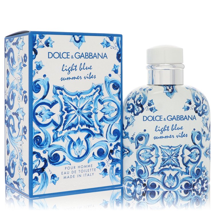 Light Blue Summer Vibes By Dolce & Gabbana Eau De Toilette Spray (Tester) 4.2 Oz (Men) - Rochan Shop
