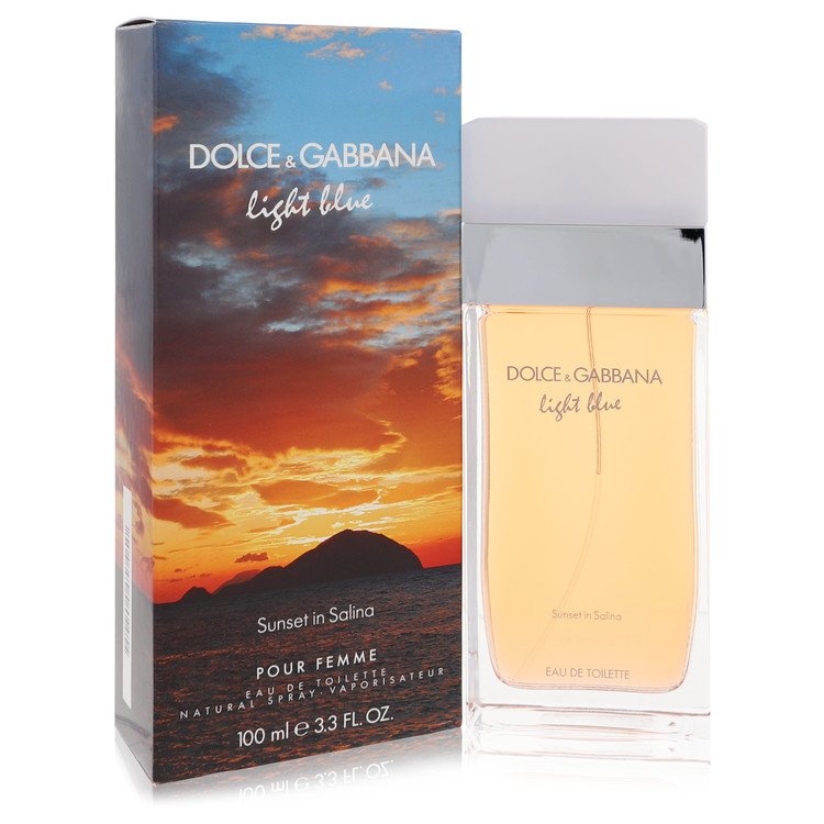 Light Blue Sunset In Salina By Dolce &amp; Gabbana Eau De Toilette Spray 3.4 Oz (Women) - Rochan Shop