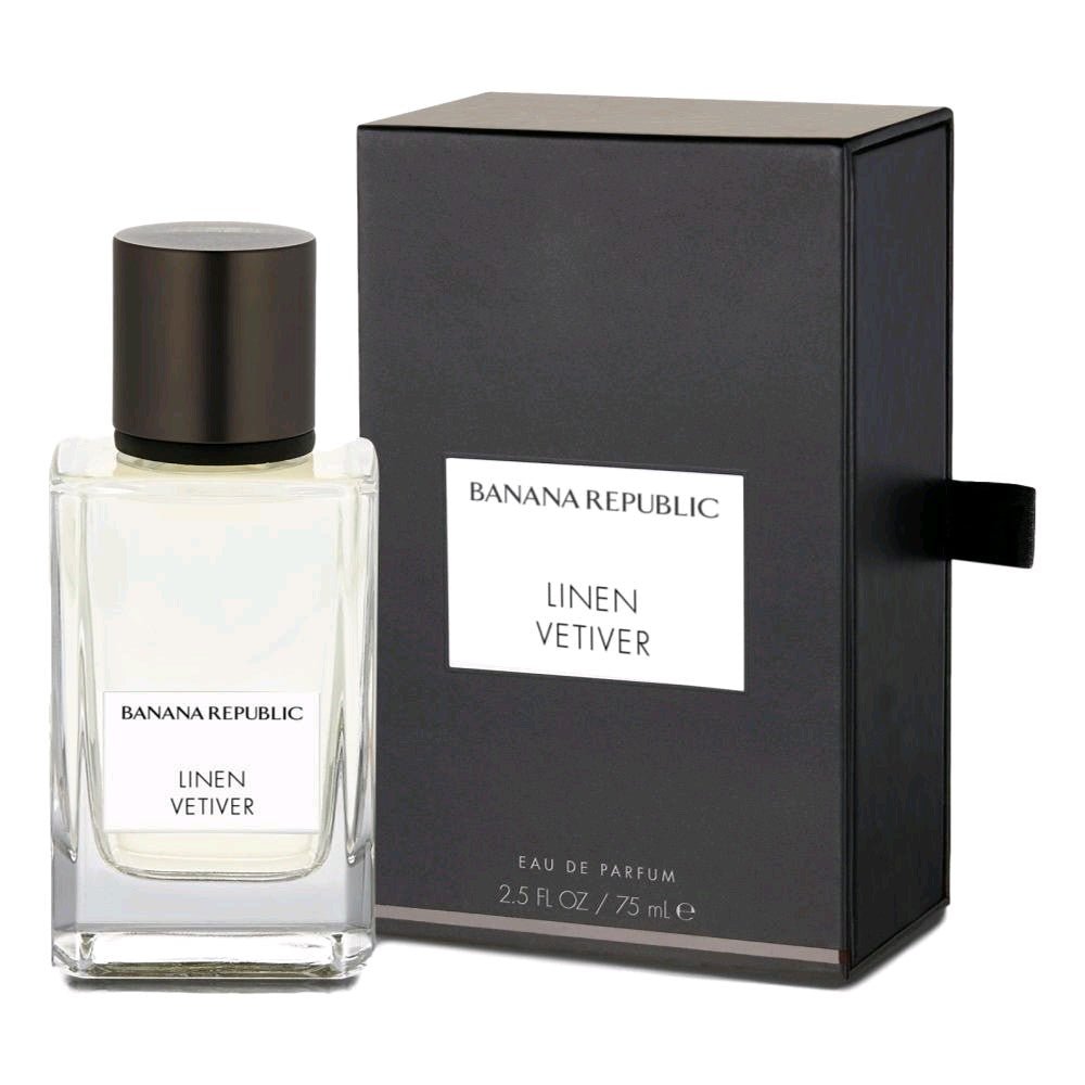 Linen Vetiver By Banana Republic, 2.5 Oz Edp Spray For Unisex - Rochan Shop