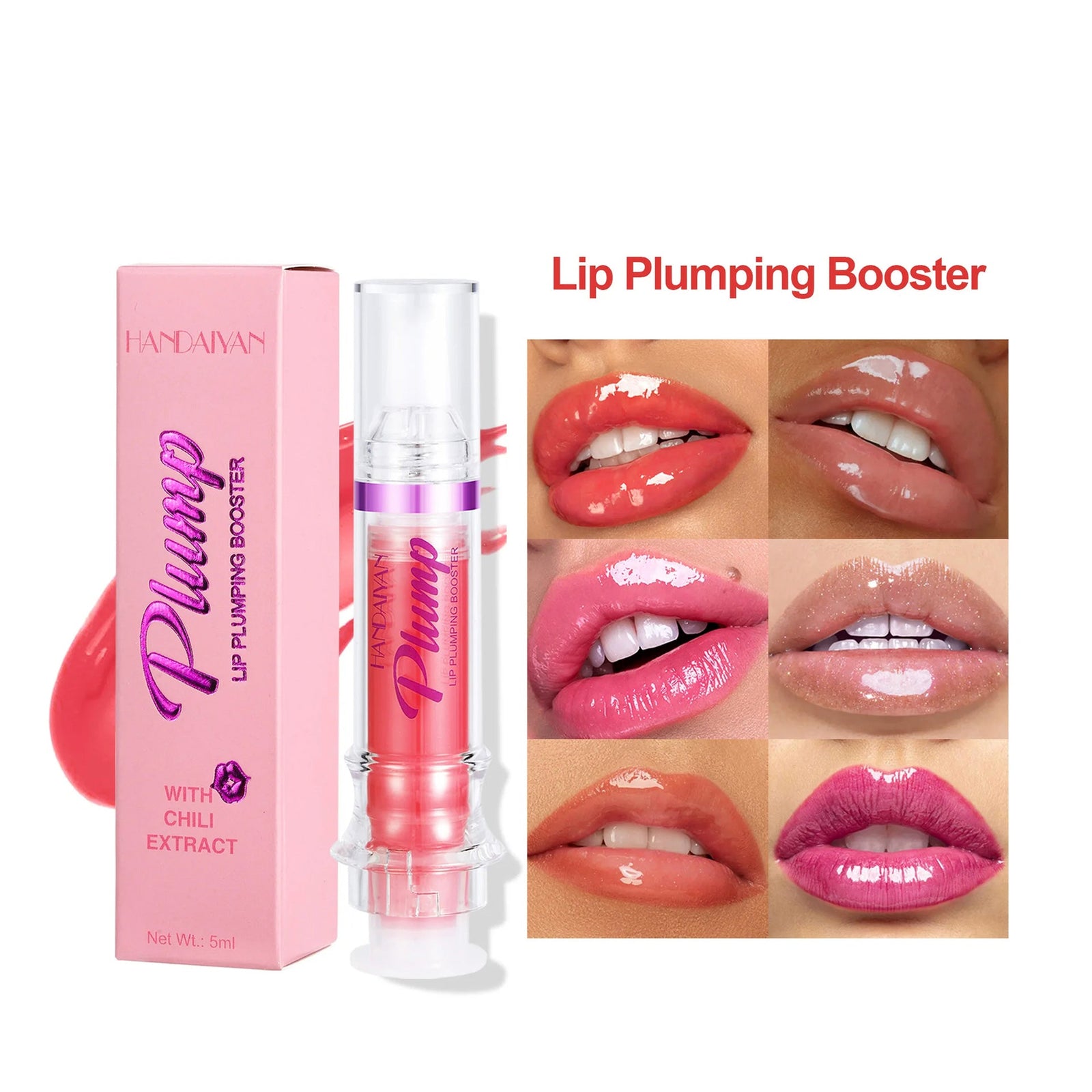 Lip Color Slightly Spicy Lip Honey Lip Glass Mirror Face Lip Mirror Liquid Lipstick - Rochan Shop
