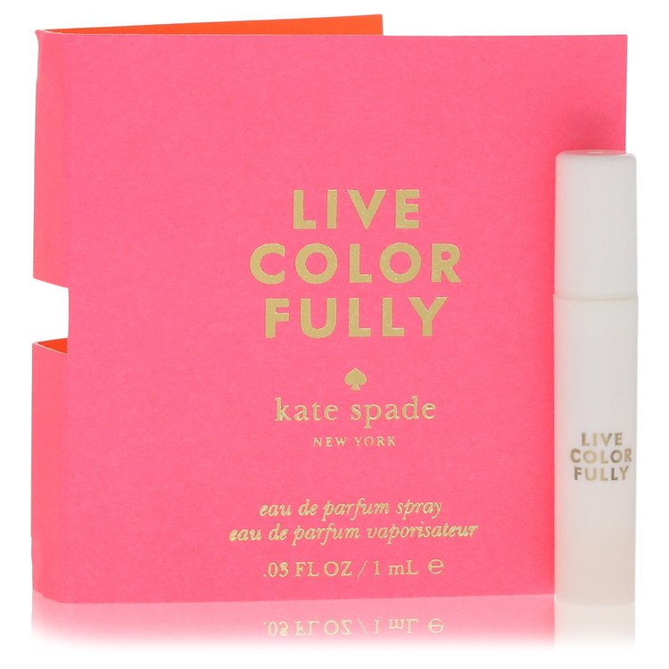 Live Colorfully By Kate Spade Vial (Sample) .05 Oz (Women) - Rochan Shop