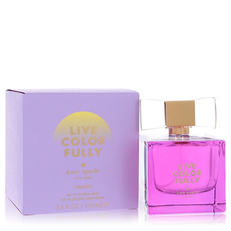 Live Colorfully Sunset By Kate Spade Eau De Parfum Spray 3.4 Oz (Women) - Rochan Shop