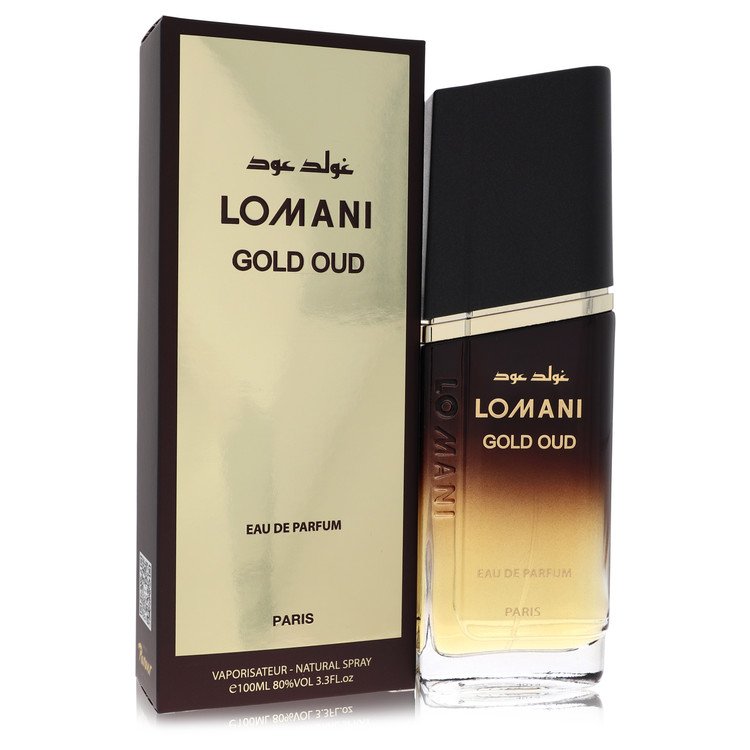 Lomani Gold Oud Eau De Parfum Spray By Lomani (Men) - Rochan Shop