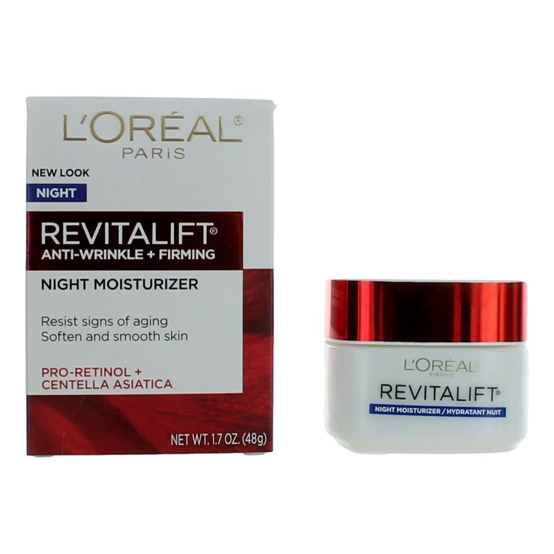 L'oreal Revitalift Anti Wrinkle + Firming By L'oreal, 1.7oz Night Moisturizer - Rochan Shop