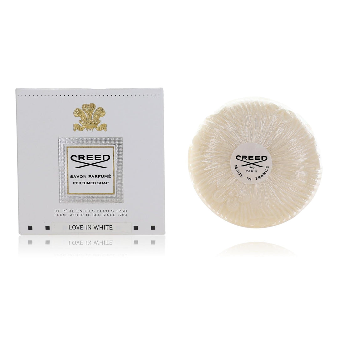 Love In White By Creed, 5.3 Oz Perfumed Soap For Women - Rochan Shop
