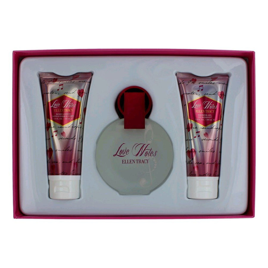 Love Notes By Ellen Tracy, 3 Piece Gift Set For Women - Rochan Shop