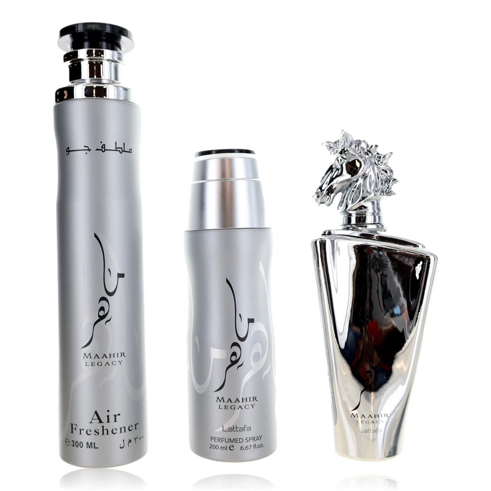 Maahir Legacy By Lattafa, 3 Piece Gift Set For Unisex - Rochan Shop