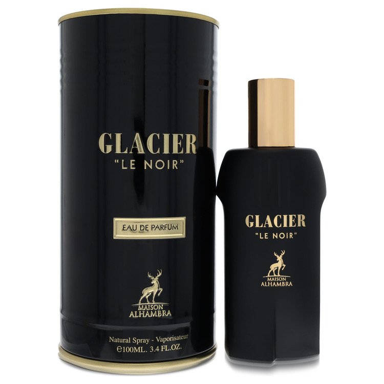 Maison Alhambra Glacier Le Noir By Maison Alhambra Eau De Parfum Spray 3.4 Oz (Men) - Rochan Shop