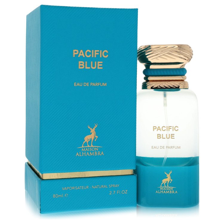 Maison Alhambra Pacific Blue By Maison Alhambra Eau De Parfum Spray (Unisex) 2.7 Oz (Women) - Rochan Shop