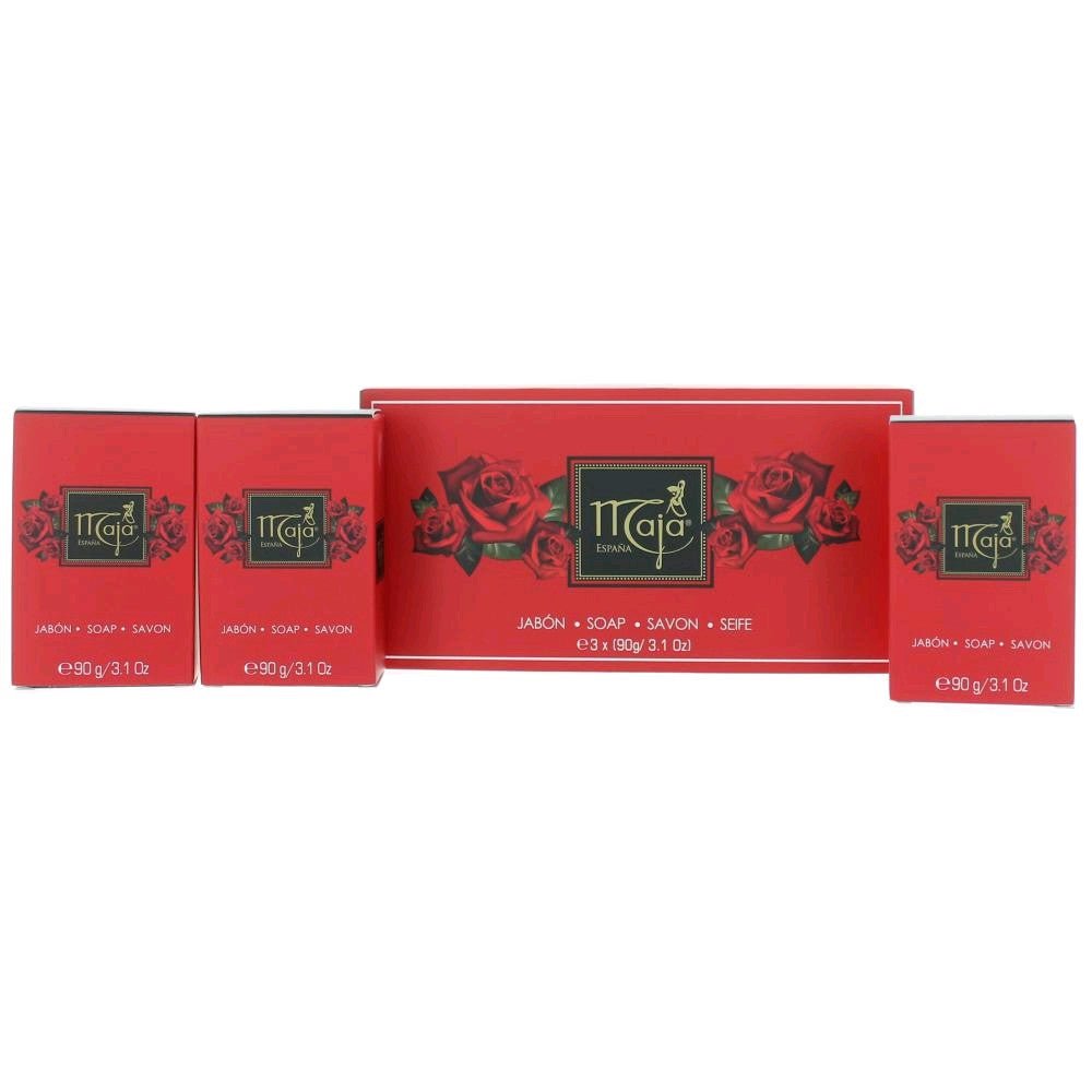 Maja By Maja, Pack Of 3 Soaps X 3.1 Oz Each For Women - Rochan Shop