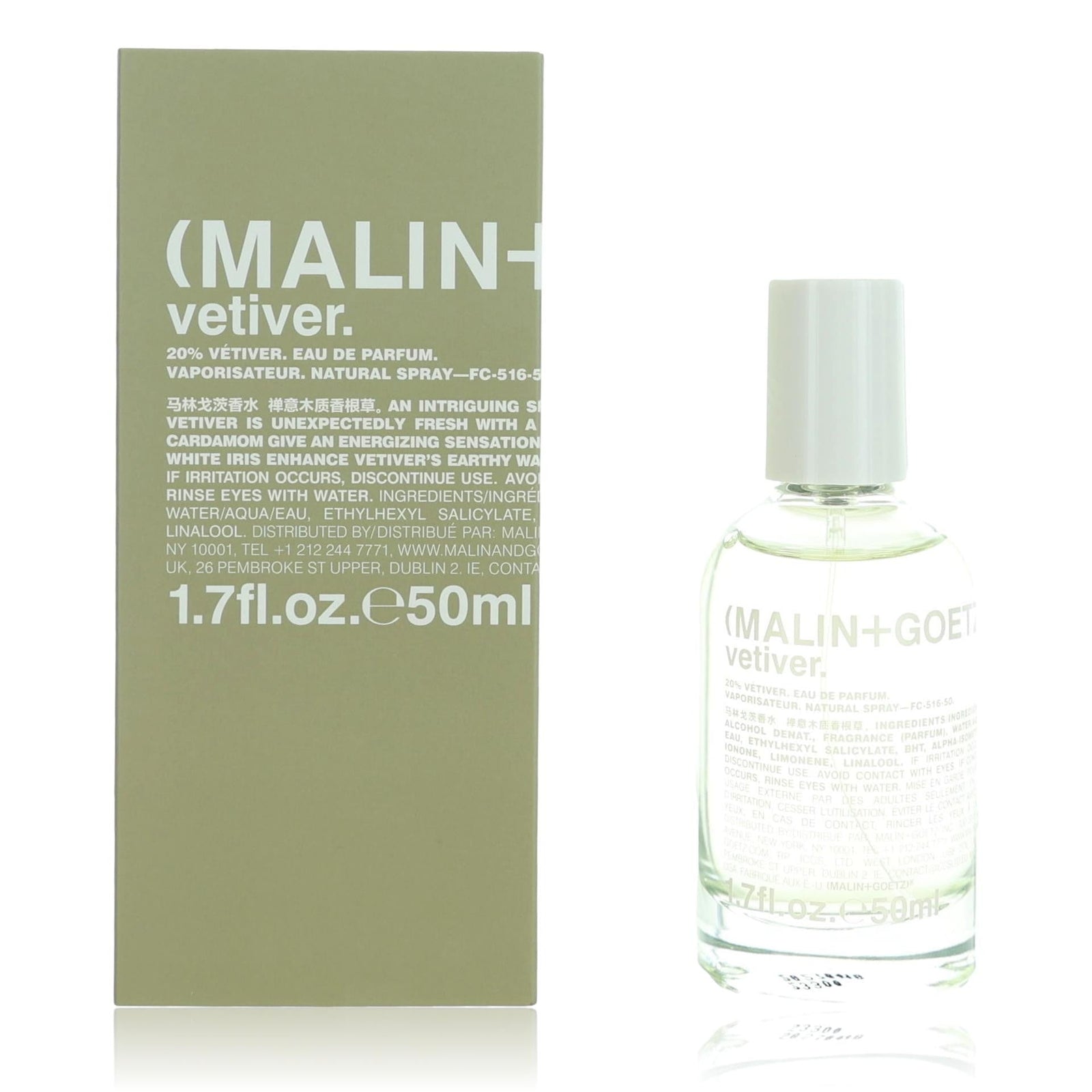 Malin & Goetz Vetiver By Malin & Goetz, 1.7 Oz Edp Spray For Unisex - Rochan Shop