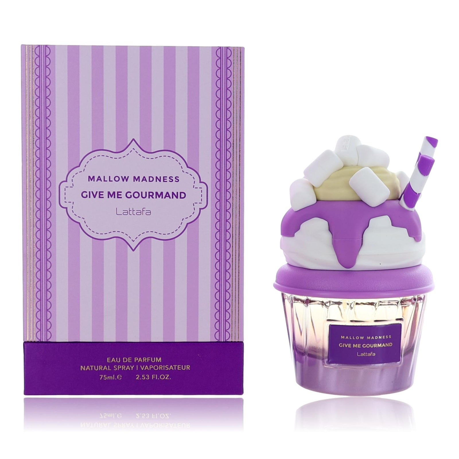 Mallow Madness Give Me Gourmand By Lattafa, 2.53oz Edp Spray Women - Rochan Shop
