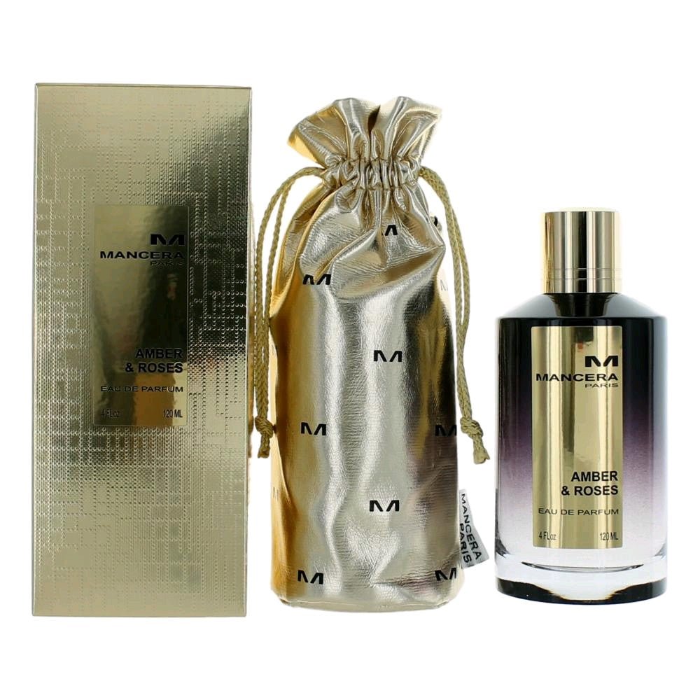 Mancera Amber & Roses By Mancera, 4 Oz Edp Spray For Unisex - Rochan Shop