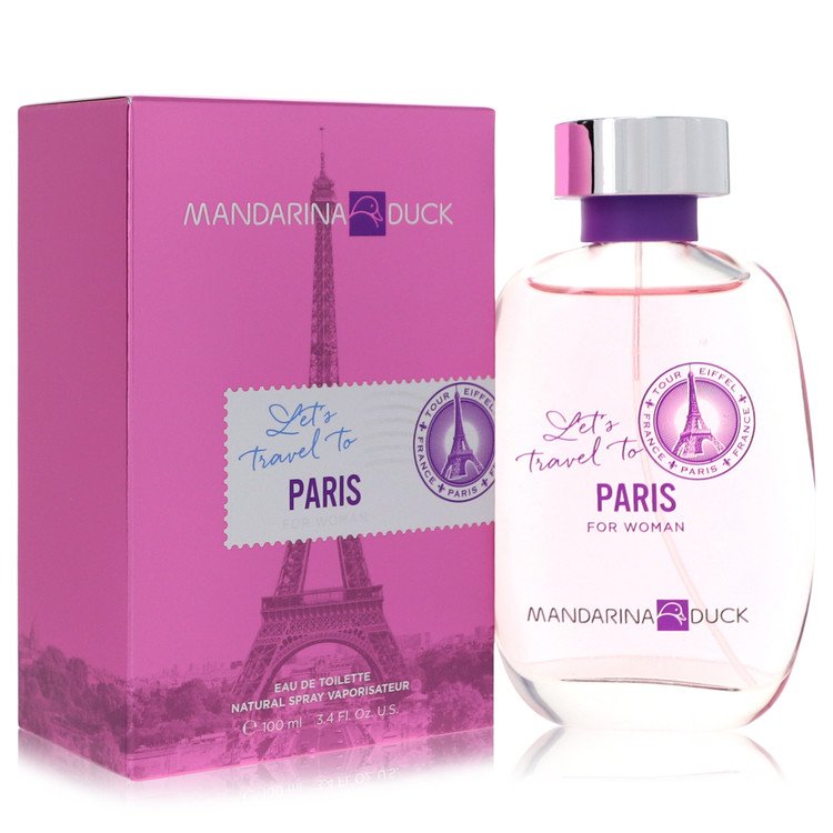 Mandarina Duck Let's Travel To Paris Eau De Toilette Spray By Mandarina Duck (Women) - Rochan Shop