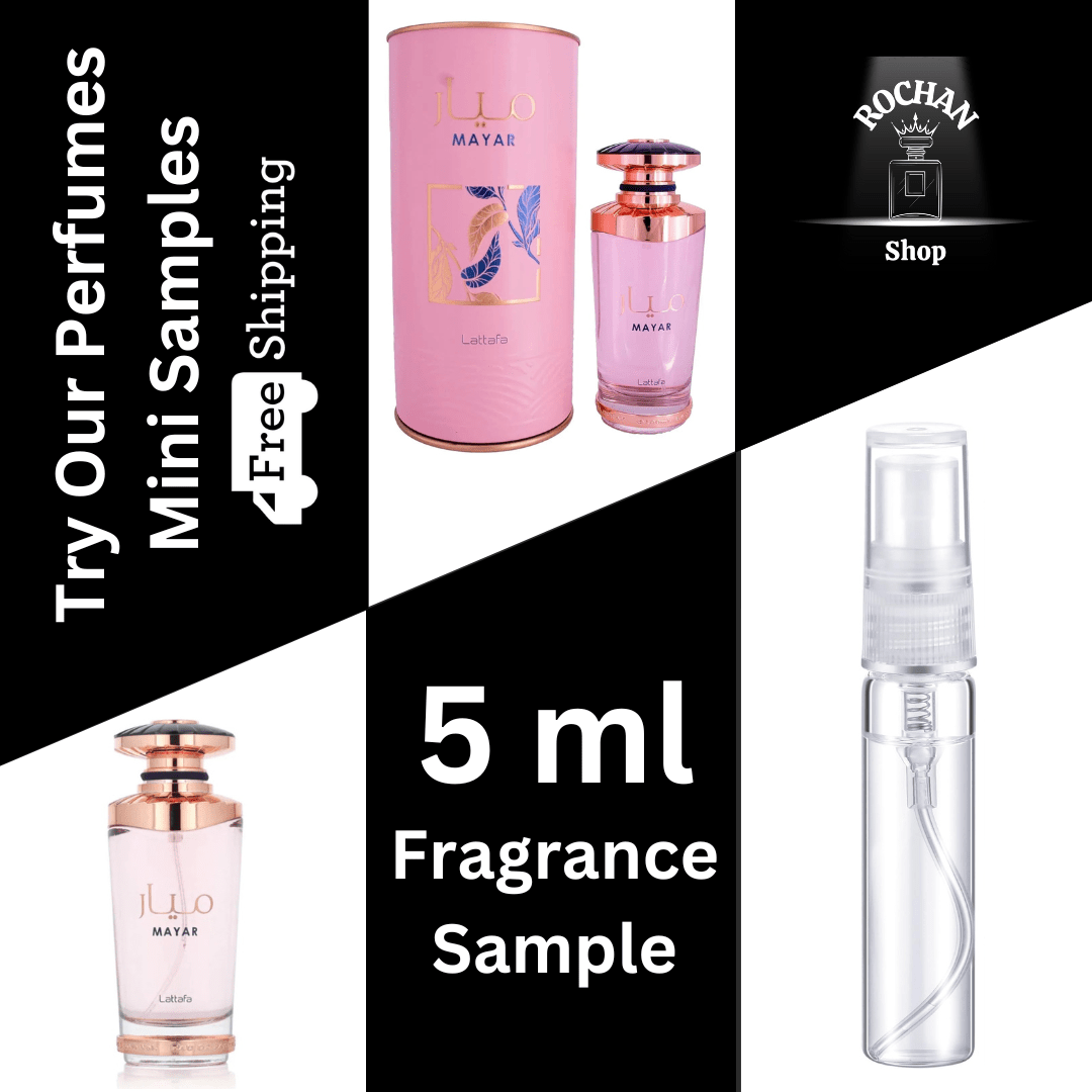 Mayar By Lattafa Eau De Parfum Spray 5 ml Sample (Women) - Rochan Shop