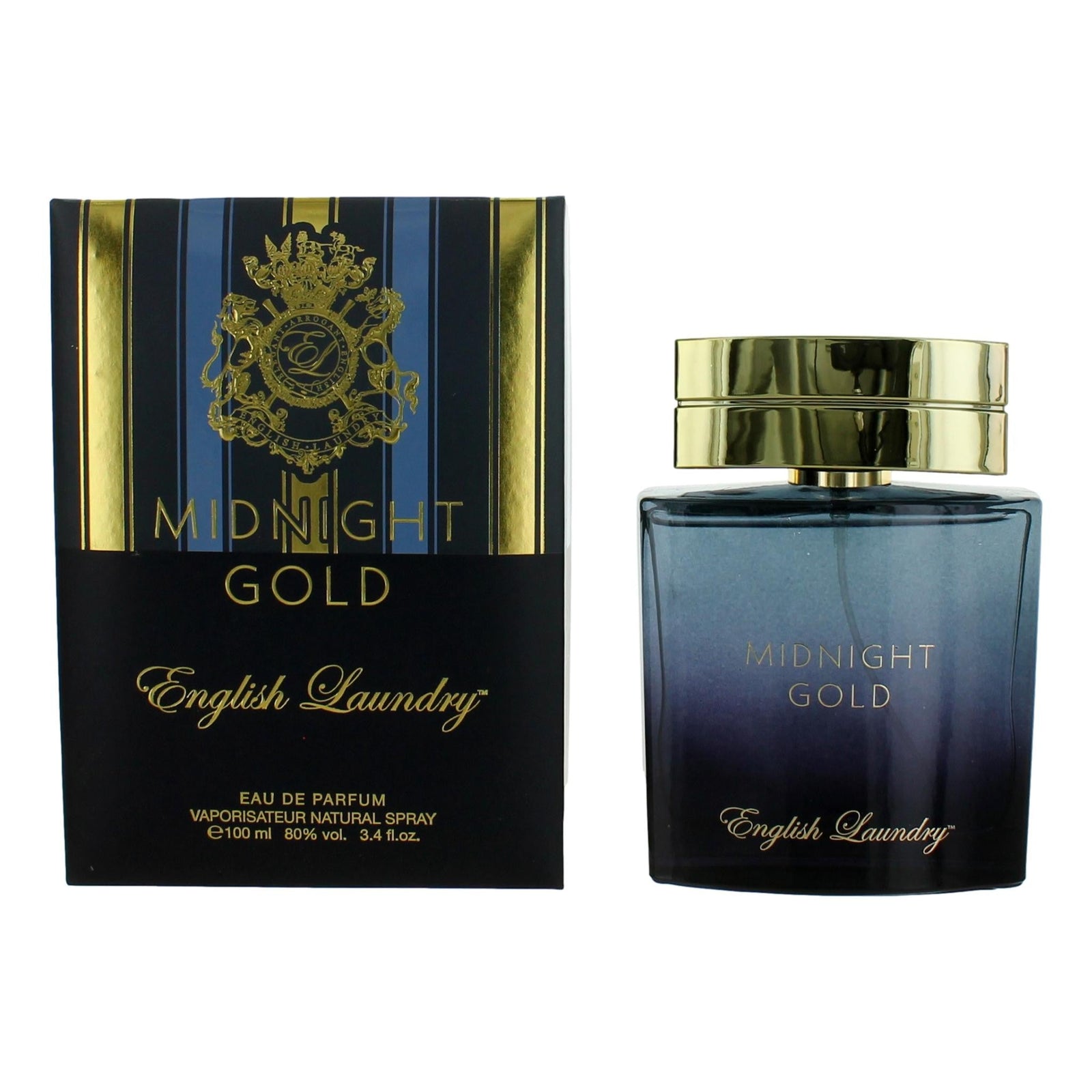 Midnight Gold By English Laundry, 3.4 Oz Edp Spray For Men - Rochan Shop