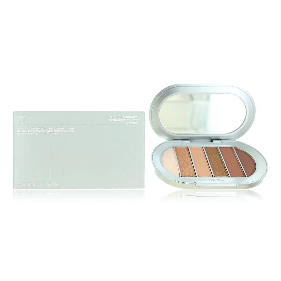 Midnight Shadows By R.E.M. Beauty, 6 Shade Eyeshadow Palette Babydoll - Rochan Shop