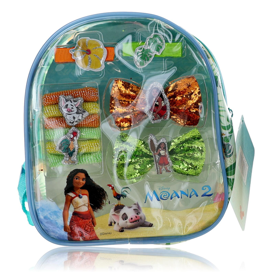 Moana Hair Accessory Backpack By Disney, 11 Piece Set For Kids - Rochan Shop