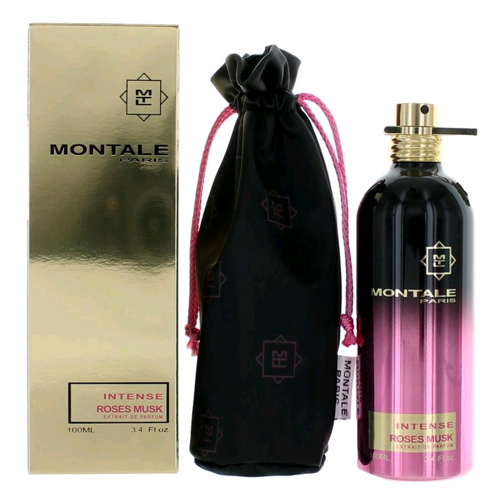 Montale Intense Roses Musk By Montale, 3.4oz Extrait De Parfum Spray Women - Rochan Shop