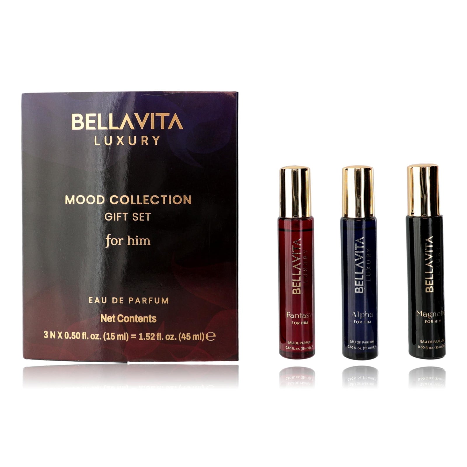 Mood Collection By Bellavita, 3 Piece Gift Set For Men - Rochan Shop