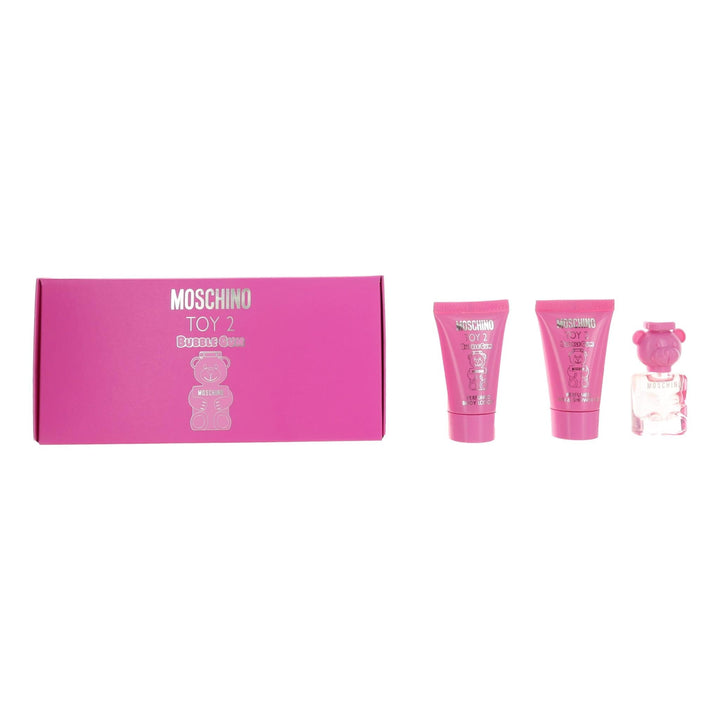 Moschino Toy 2 Bubble Gum By Moshino, 3 Piece Mini Set For Women - Rochan Shop