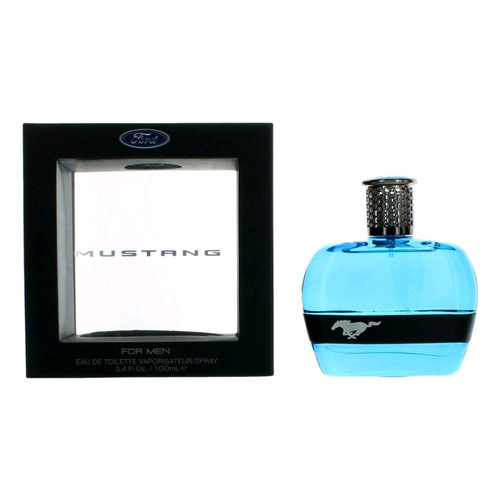Mustang Blue By Mustang, 3.4 Oz Edt Spray For Men - Rochan Shop
