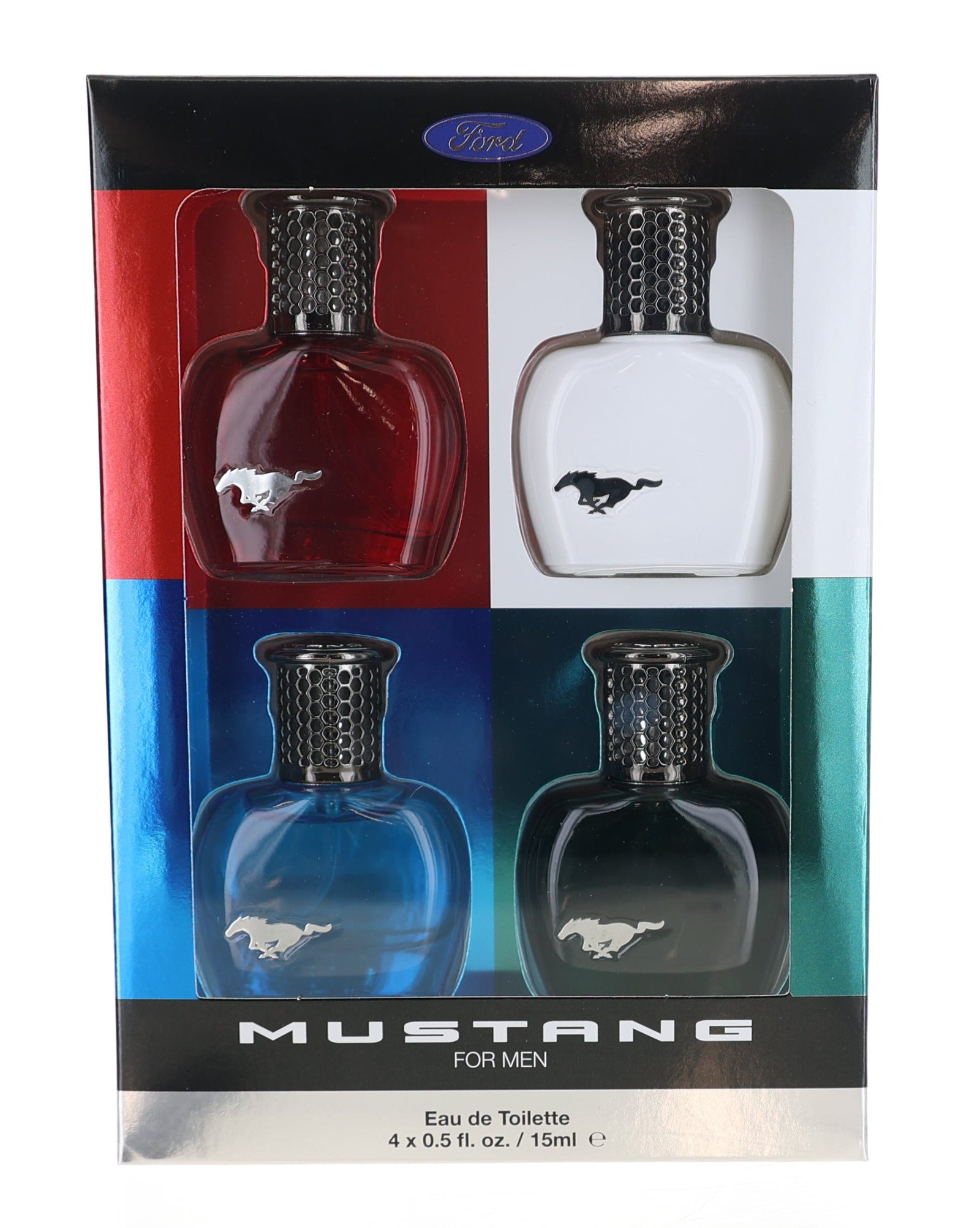 Mustang By Mustang, 4 Piece Gift Set For Men - Rochan Shop