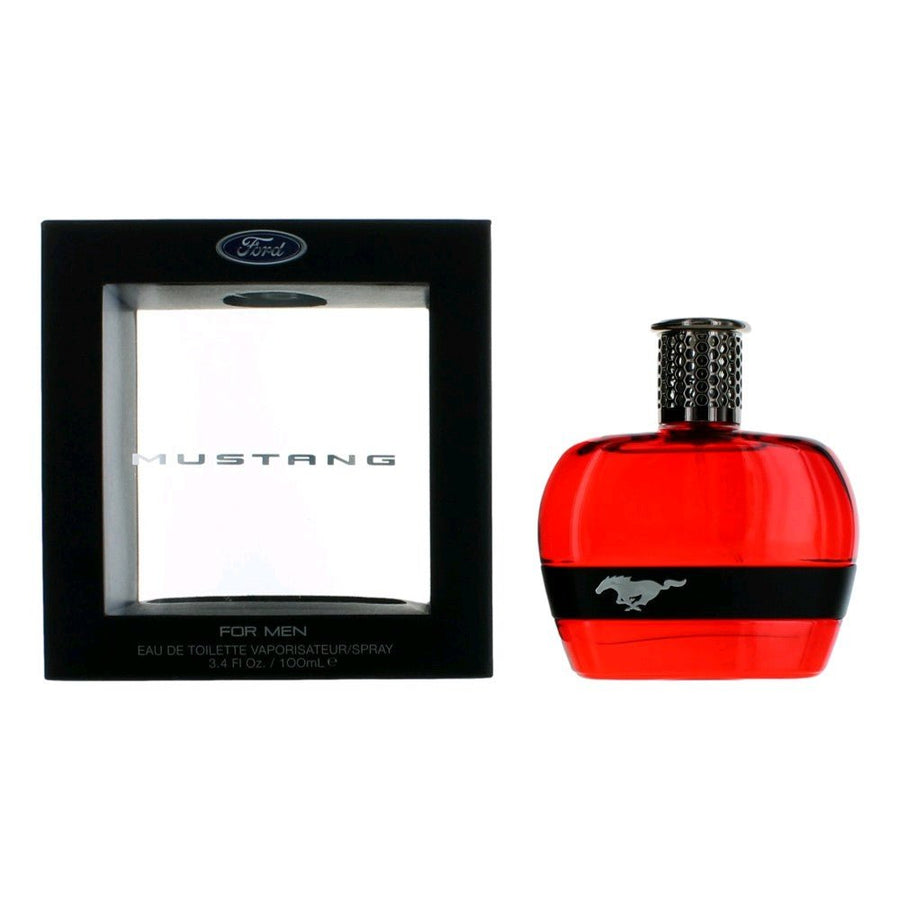 Mustang Red By Mustang, 3.4 Oz Edt Spray For Men - Rochan Shop