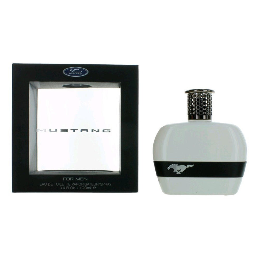 Mustang White By Mustang, 3.4 Oz Edt Spray For Men - Rochan Shop