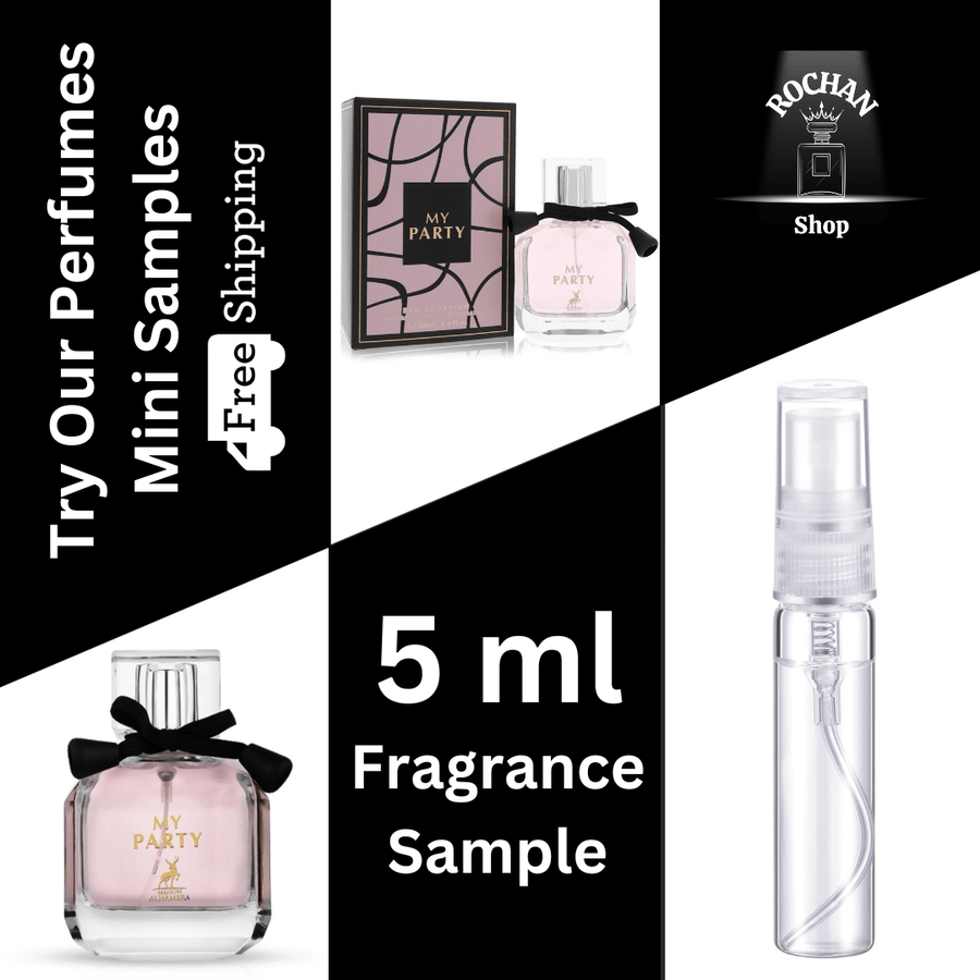 My Party By Maison Alhambra Eau De Parfum Spray 5 ml Sample (Women) - Rochan Shop