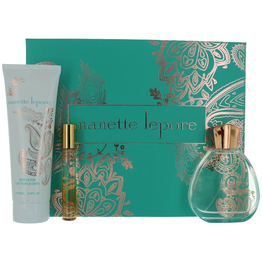 Nanette Lepore By Nanette Lepore, 3 Piece Gift Set For Women - Rochan Shop
