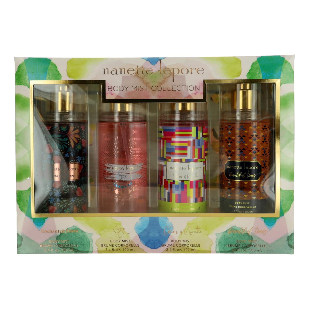 Nanette Lepore By Nanette Lepore, 4 Piece Body Mist Set For Women - Rochan Shop