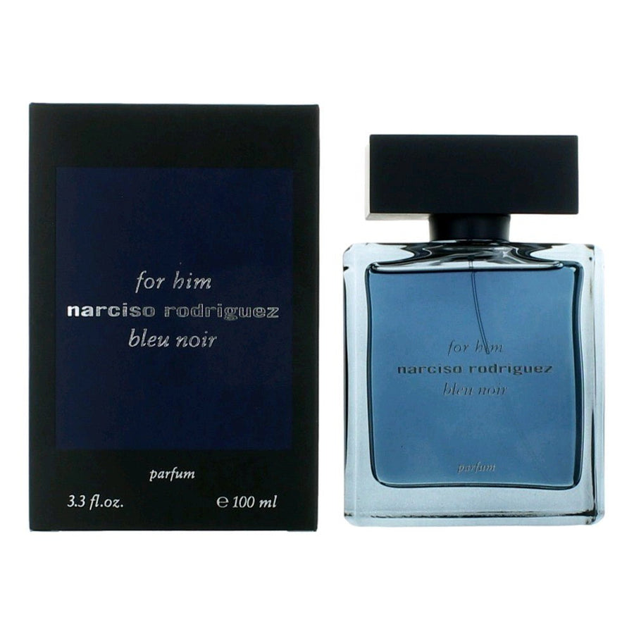 Narciso Rodriguez Bleu Noir By Narciso Rodriguez, 3.3oz Parfum Spray Men - Rochan Shop