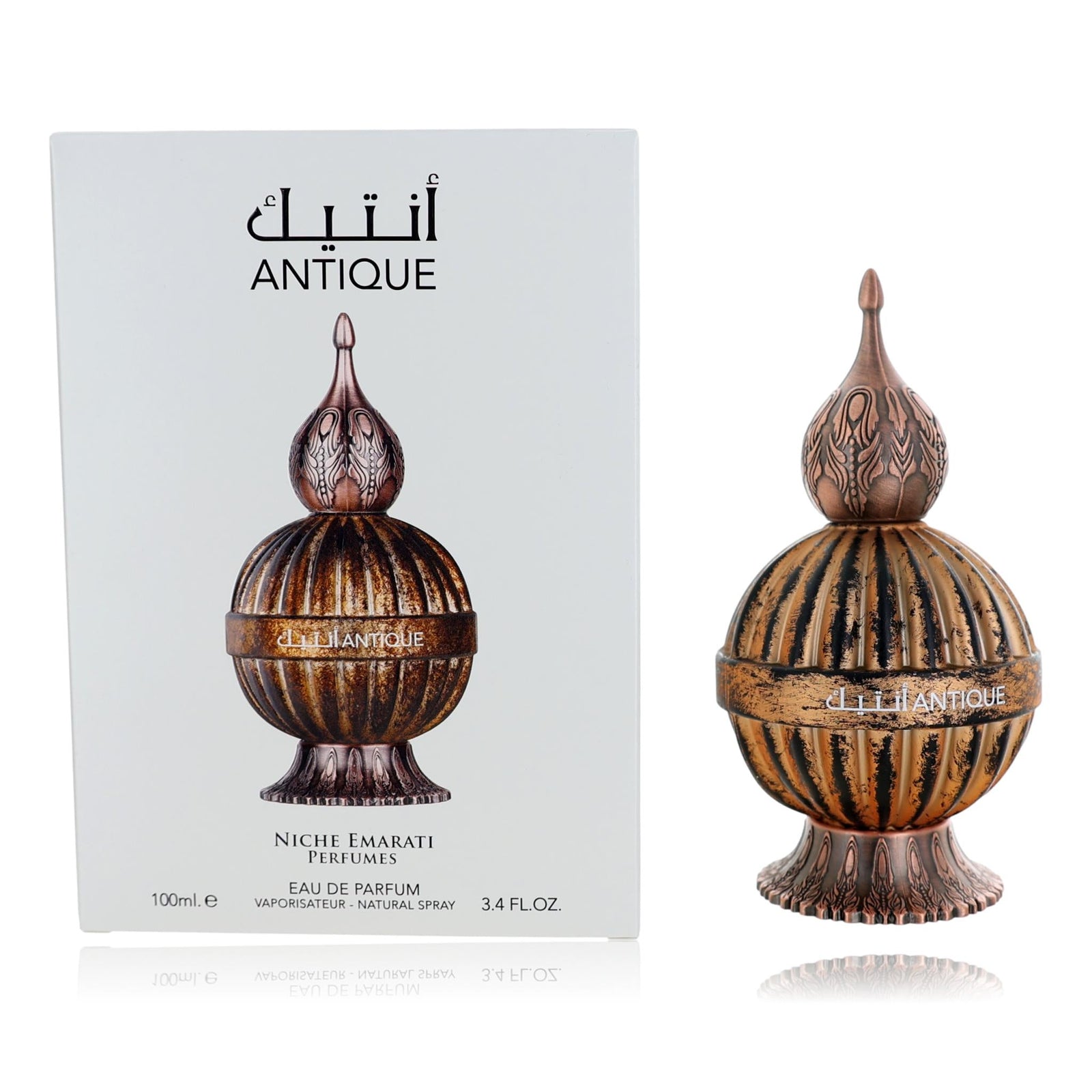 Niche Emarati Antique By Lattafa, 3.4 Oz Edp Spray For Unisex - Rochan Shop