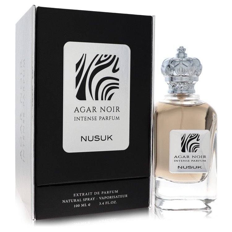 Nusuk Agar Noir Intense By Nusuk Extrait De Parfum Spray (Unisex) 3.4 Oz (Men) - Rochan Shop