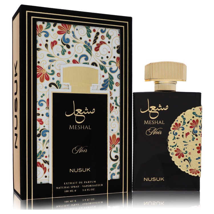 Nusuk Meshal Noir By Nusuk Extrait De Parfum Spray (Unisex) 3.4 Oz (Men) - Rochan Shop