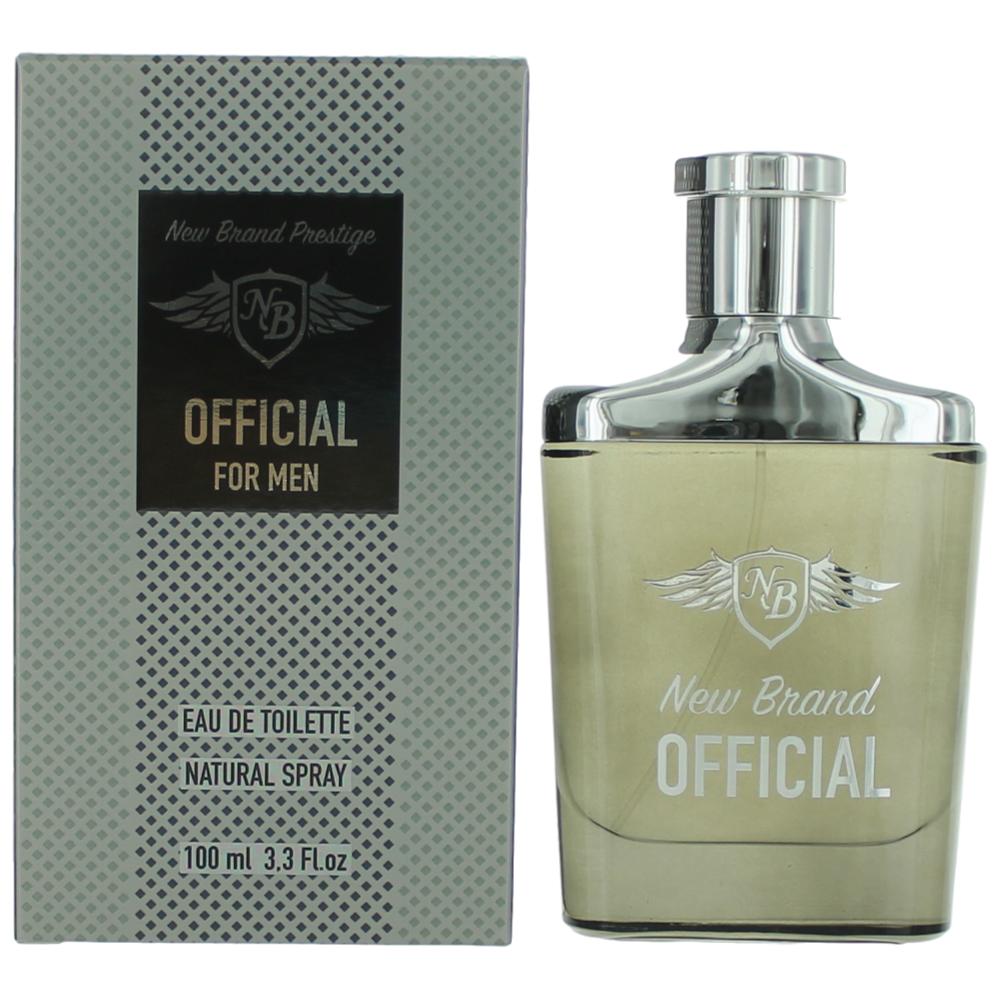 Official By New Brand, 3.3 Oz Edt Spray For Men - Rochan Shop