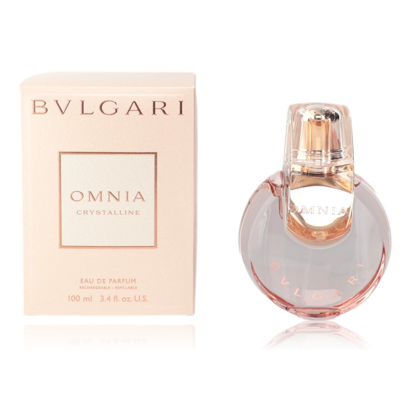 Omnia Crystalline By Bvlgari, 3.4 Oz Edp Spray For Women - Rochan Shop